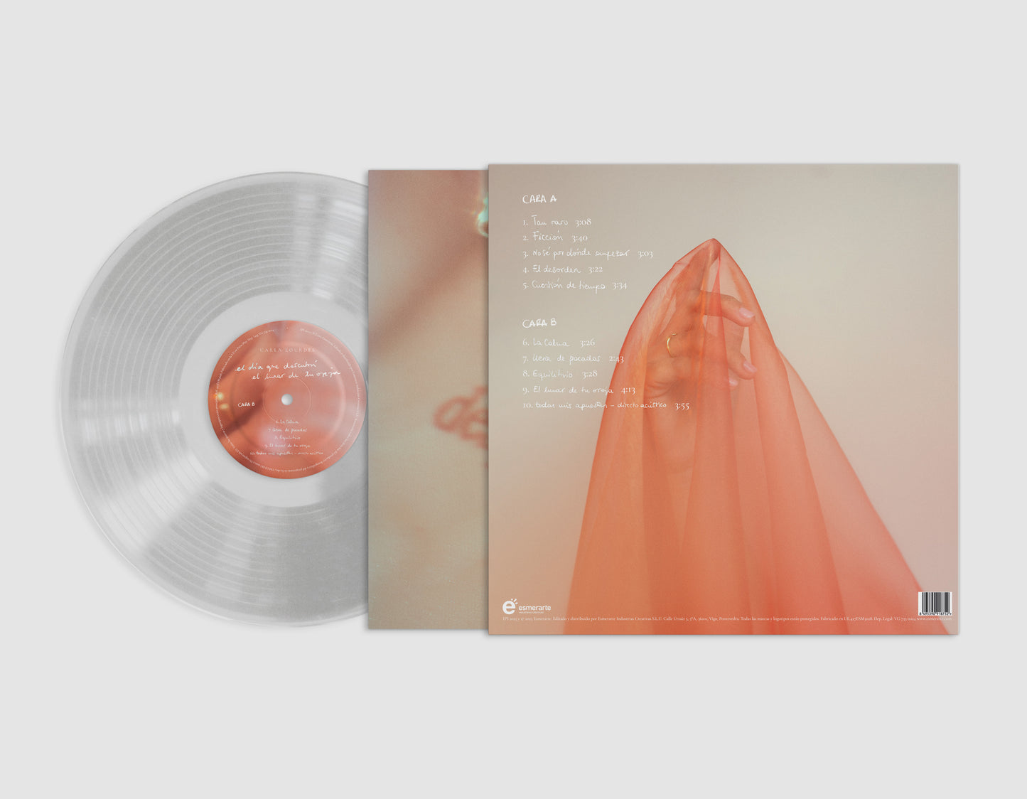 LP El día que descubrí el lunar de tu oreja - CARLA LOURDES