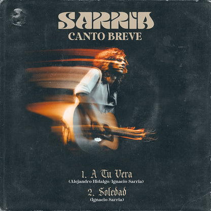 Pack SARRIA: LP 7" Canto Breve + Póster firmado